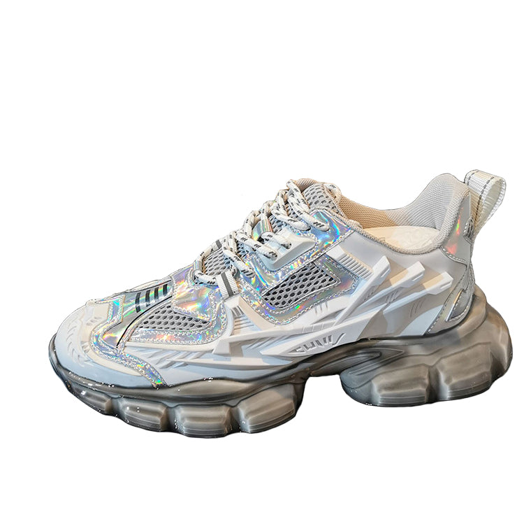 All-match Mesh Casual Sneakers Autumn Thick Sole